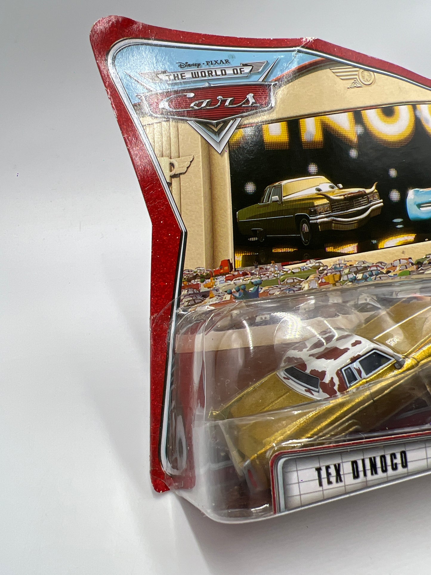 Disney Pixar The World Of Cars 2 Pack Movie Moments Tex Dinoco & Dinoco Lightning McQueen #2