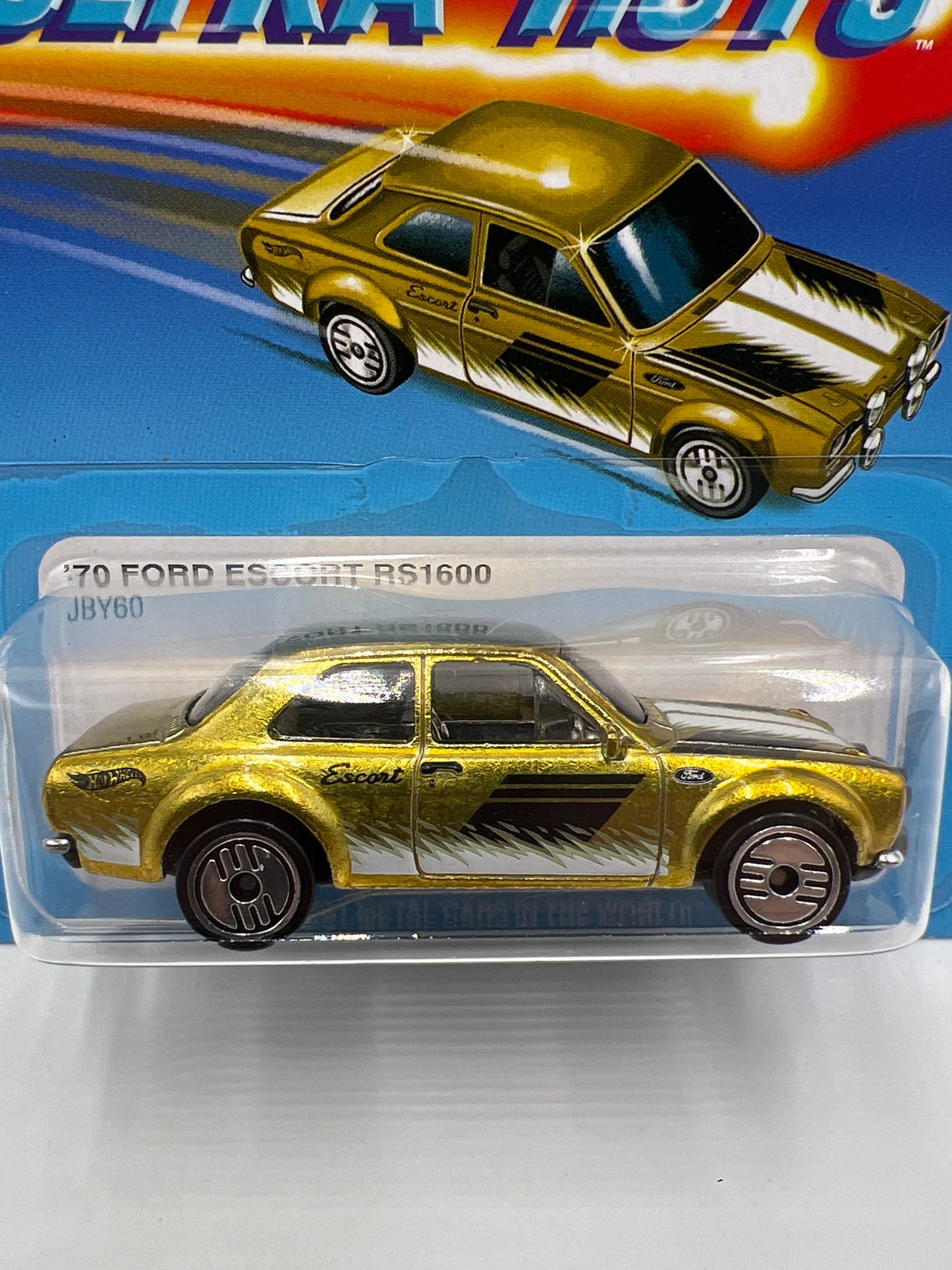 Hot Wheels Target Exclusive Ultra Hots #1 70 Ford Escort RS1600 Gold