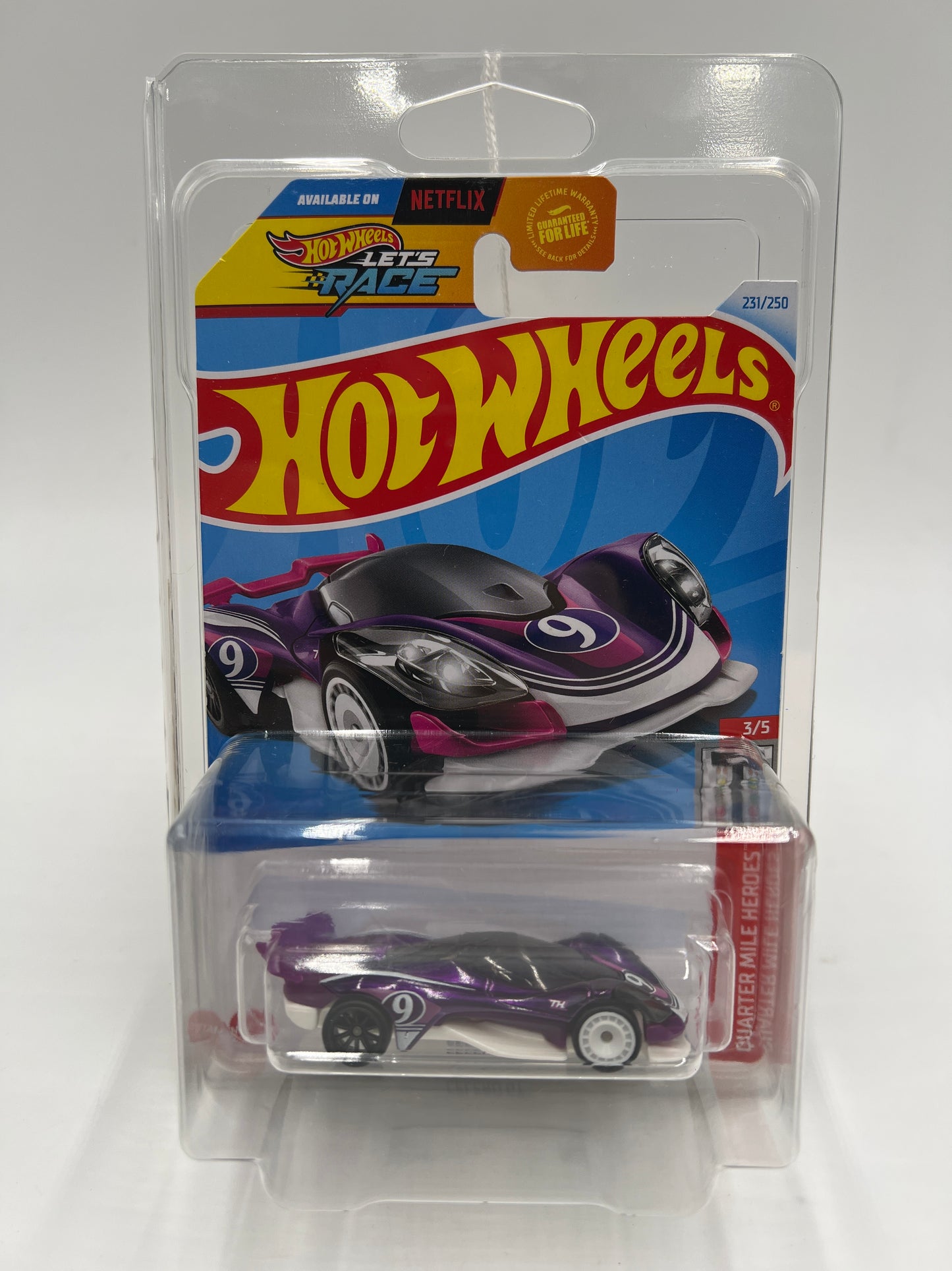 2024 Hot Wheels Super Treasure Hunt #231 Celero GT Purple W/Protector