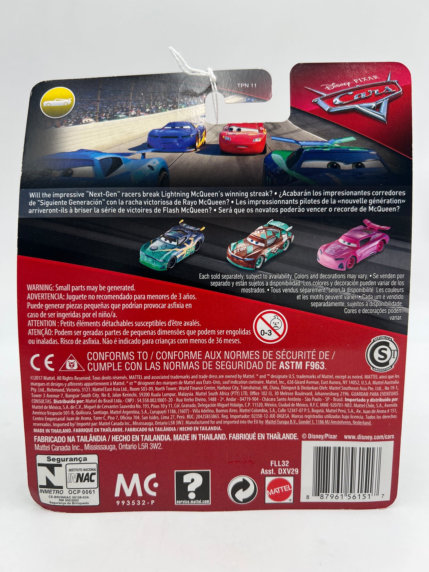Disney Pixar Cars Next Gen Piston Cup Racers Rich Mixon