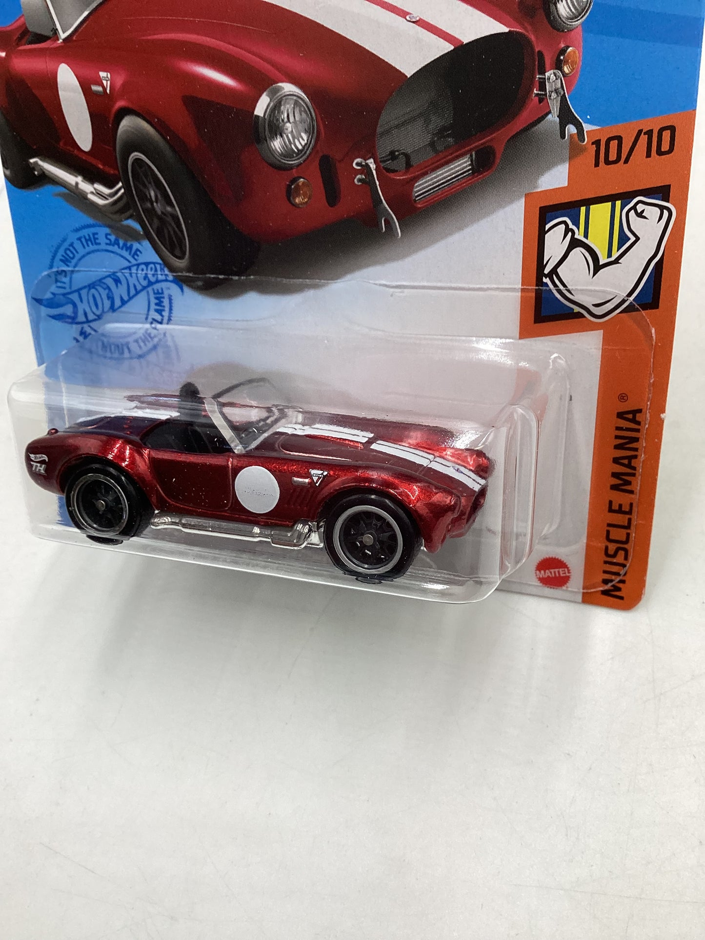 2021 Hot wheels Super treasure hunt Shelby Cobra 427 S/C Red W/Protector