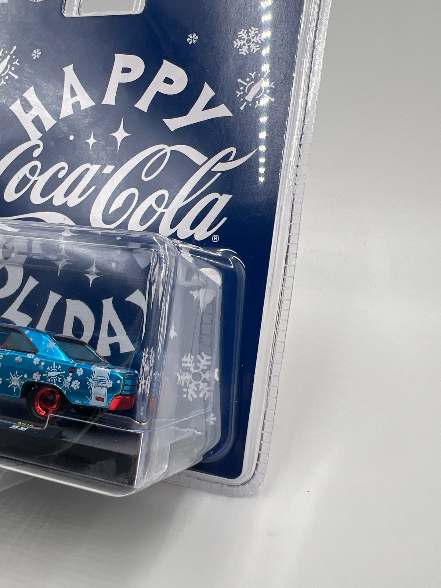 2025 M2 Machines Coca Cola Holidays CHASE 1969 Dodge Dart Swinger 340 Blue SK10