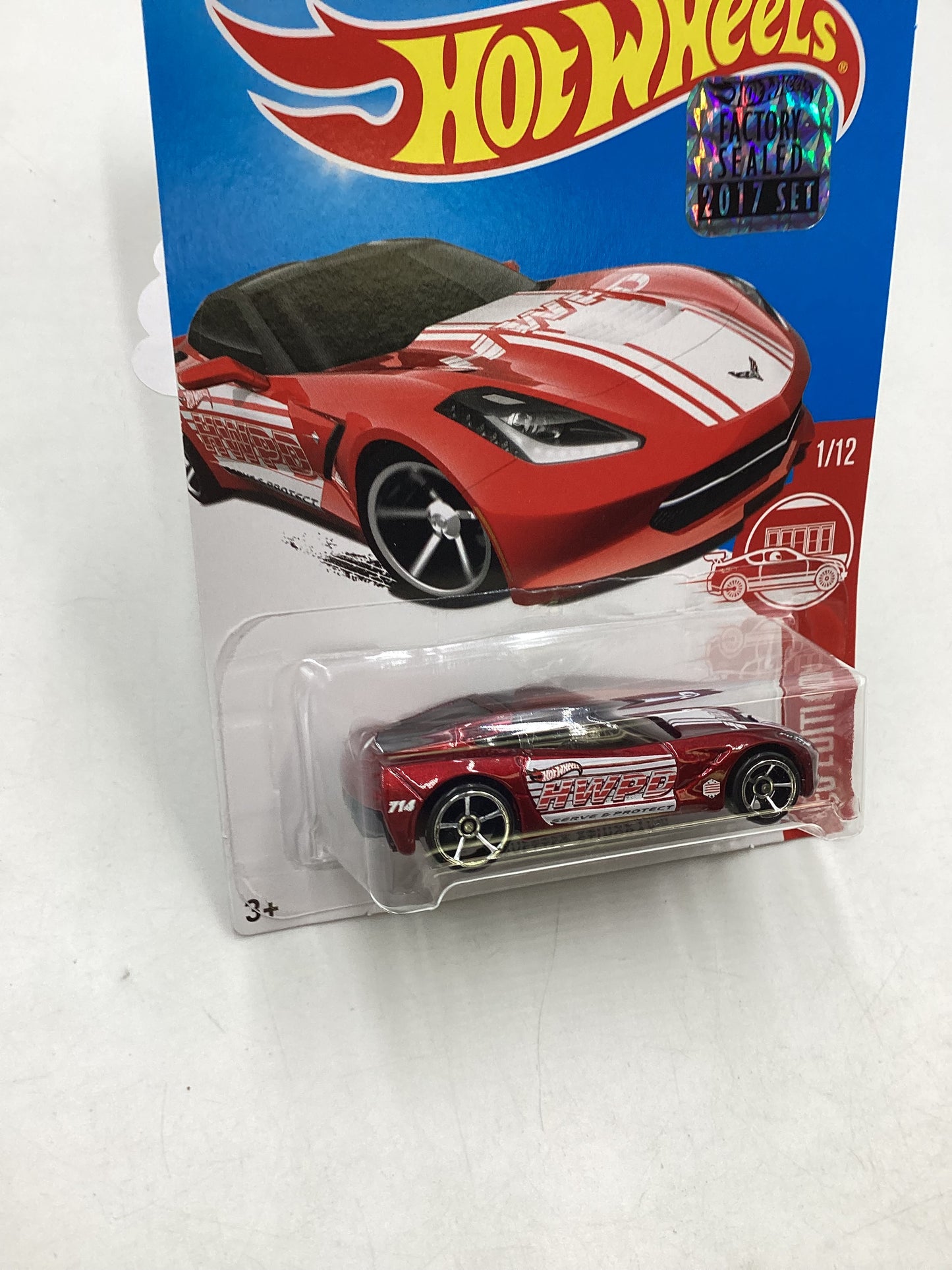 2017 Hot Wheels Factory Sealed Target Exclusive 14 Corvette Stingray 147C