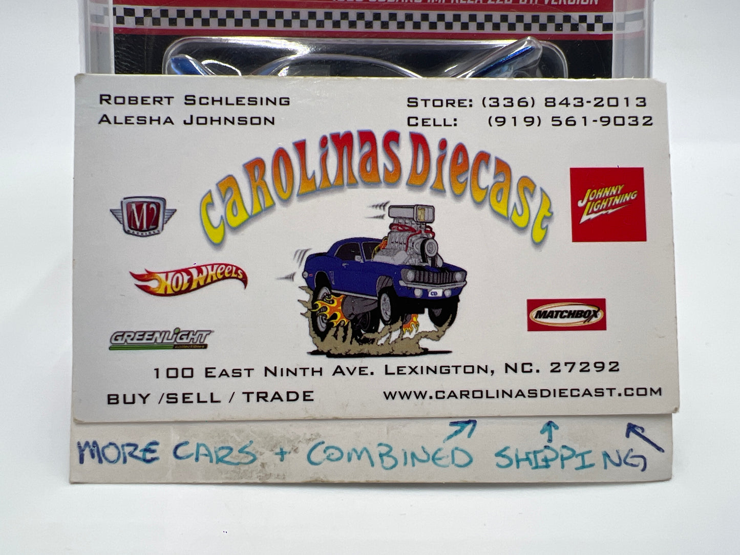 2025 Hot Wheels RLC Exclusive 1998 Subaru Impreza 22B-STi Version Blue W/Protector