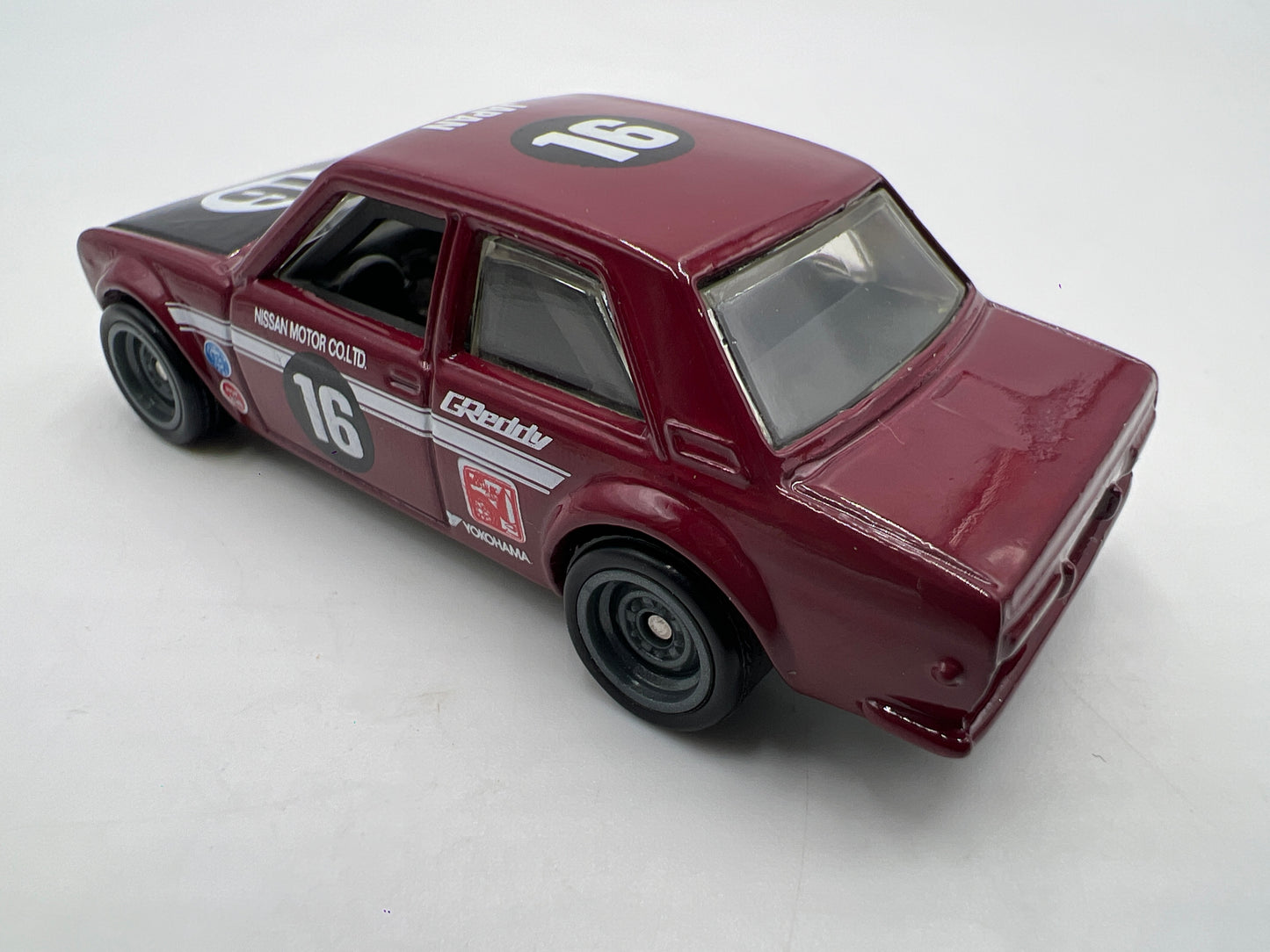 Hot Wheels Track Day Premium Datsun Bluebird 510 Red Loose