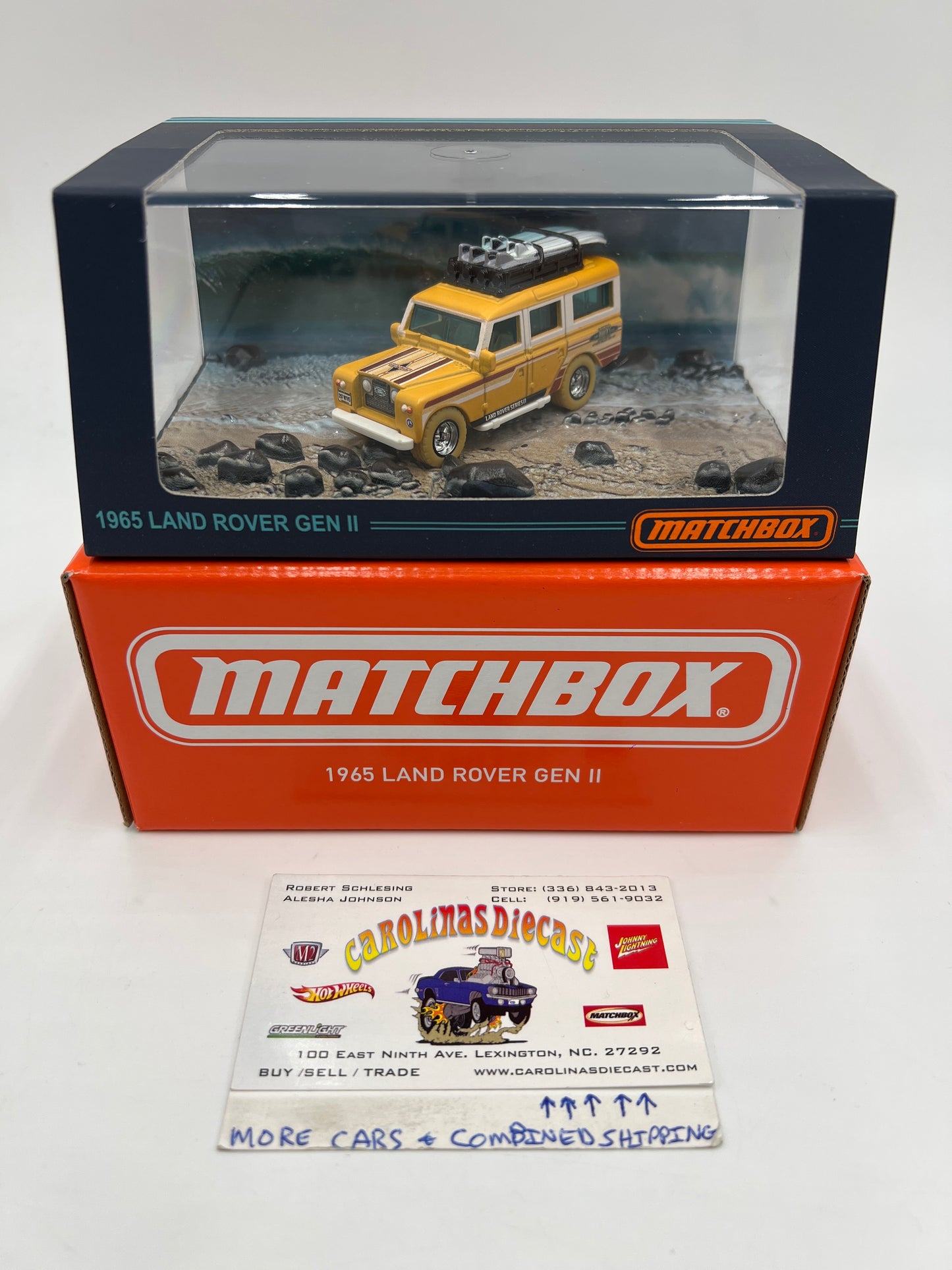Matchbox RLC Mattel Creations 1965 Land Rover Gen II Yellow