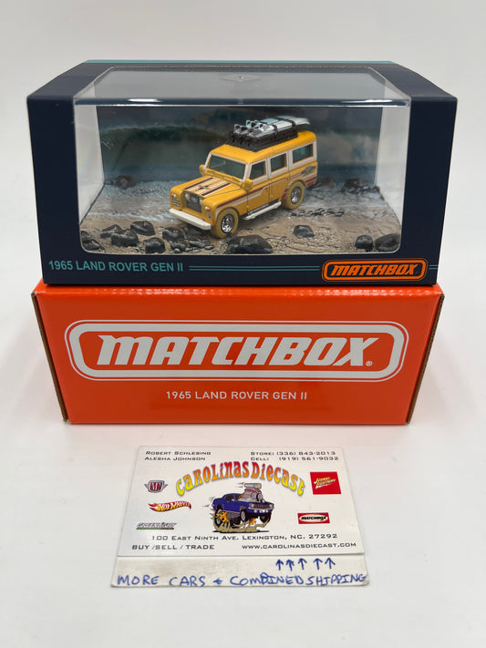 Matchbox RLC Mattel Creations 1965 Land Rover Gen II Yellow
