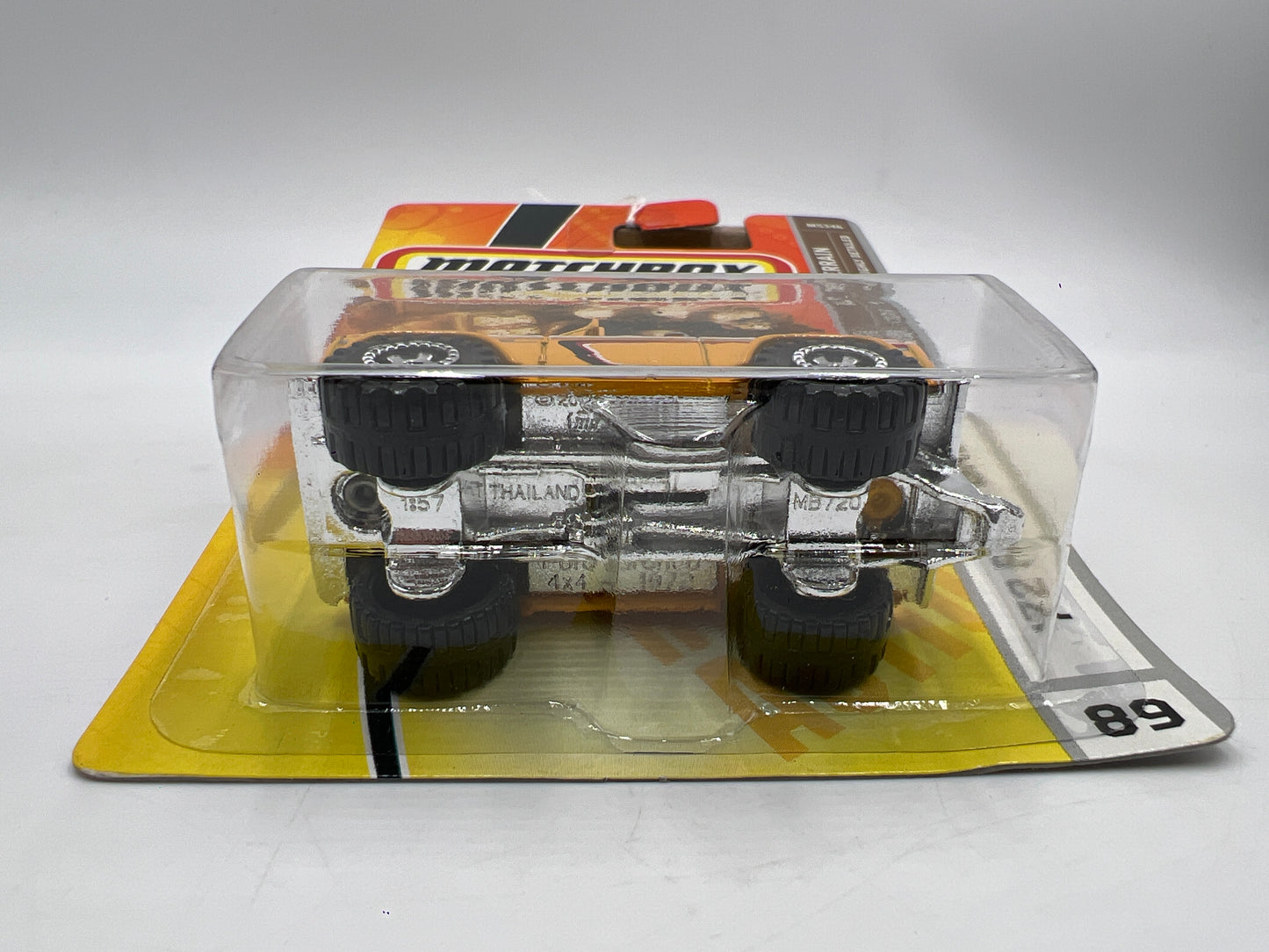 Matchbox All Terrain #89 72 Ford Bronco Yellow 216G