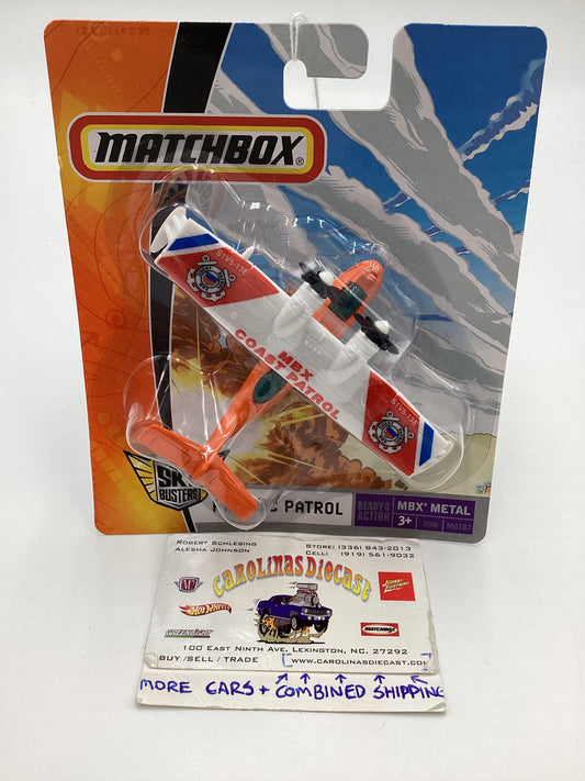 2007 Matchbox Skybusters M0187 Pacific Patrol Orange 113D