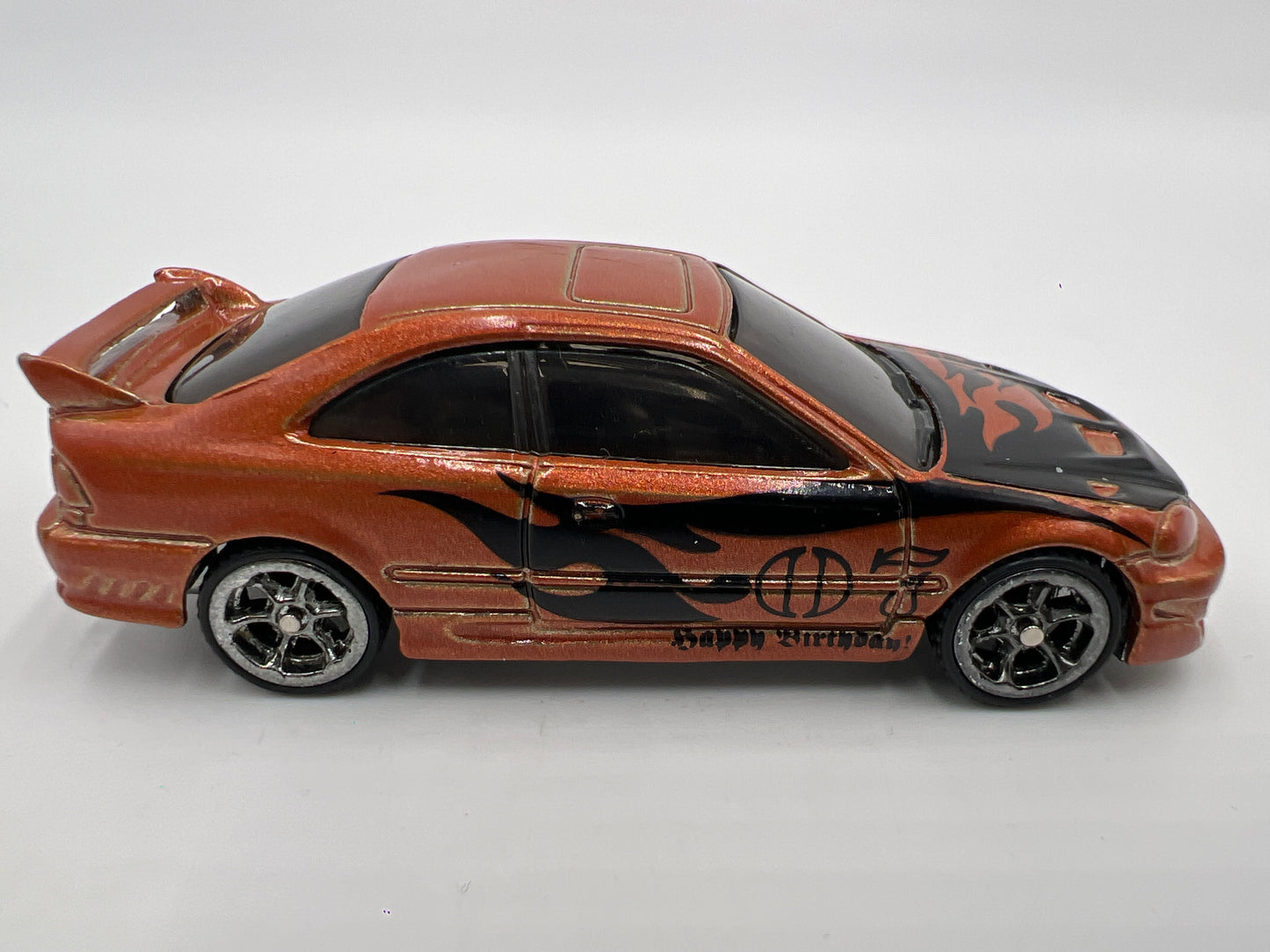 Hot Wheels 1/64 Premium Happy Birthday Cars Honda Civic Si Orange Loose