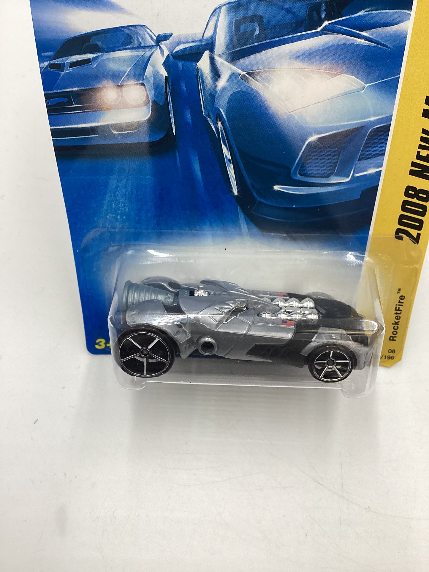 2008 Hot Wheels New Models #22 Rocketfire Gray VV3