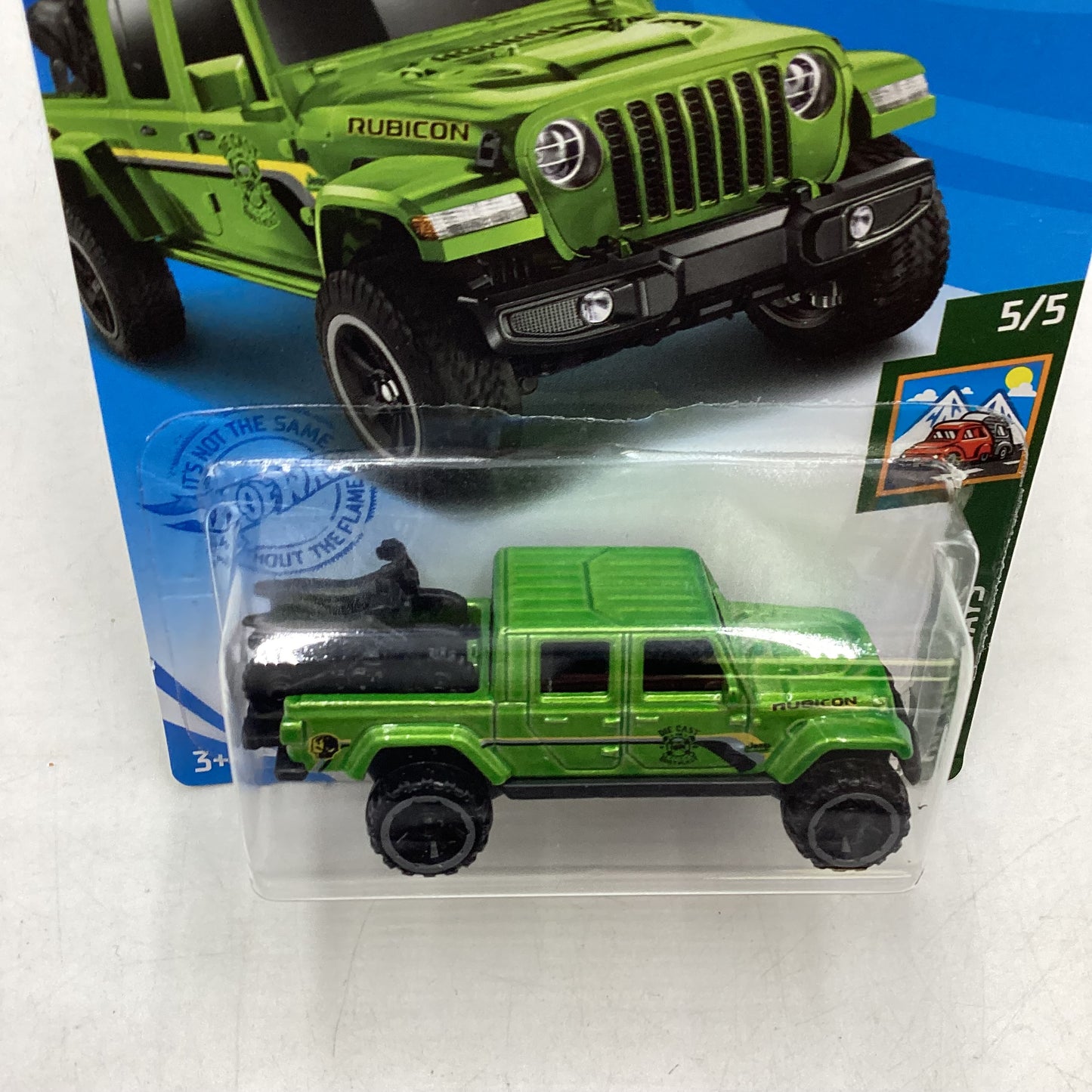 2021 Hot Wheels #117 20 Jeep Gladiator green 42D