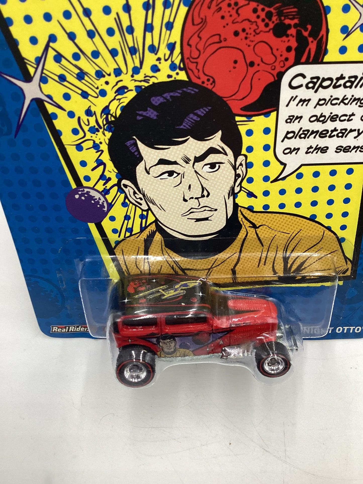 Hot wheels Pop Culture Star Trek Sulu Midnight Otto Red 267A