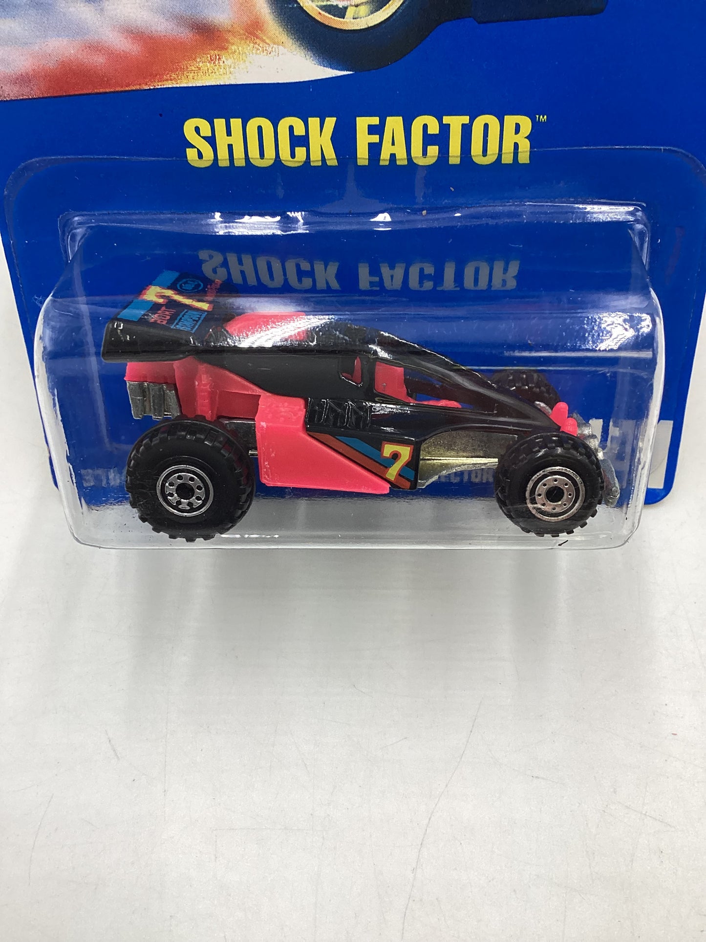 Hot Wheels Blue Card Collector No. 141 Shock Factor CT Wheels 240H