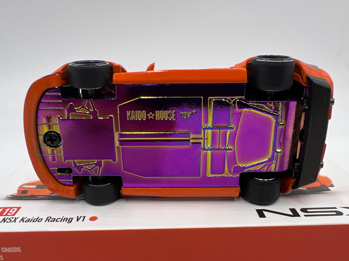 Mini GT Kaido House #119 Honda NSX Kaido Racing V1 Orange