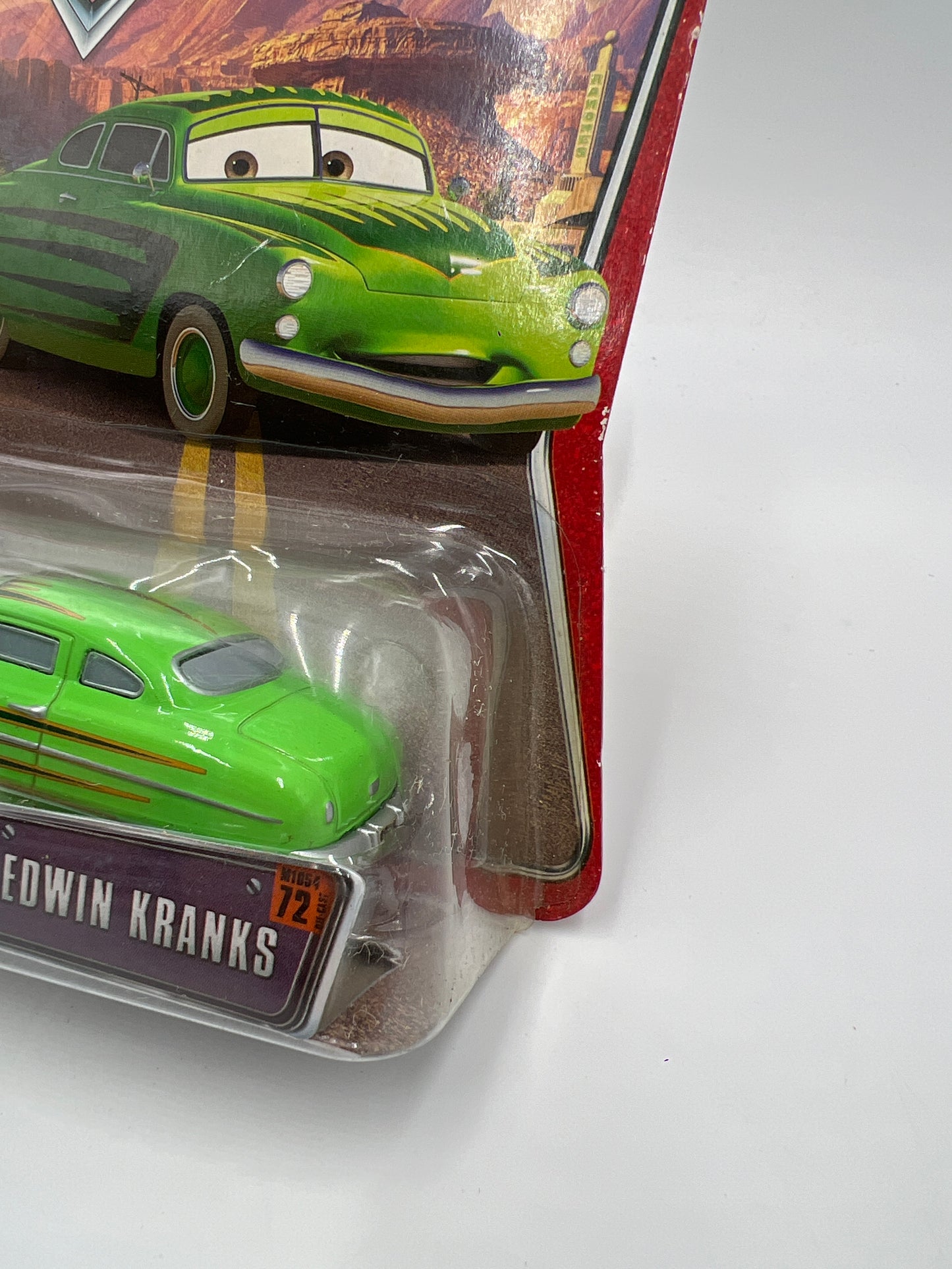 Disney Pixar The World Of Cars #72 Edwin Kranks Green 137E