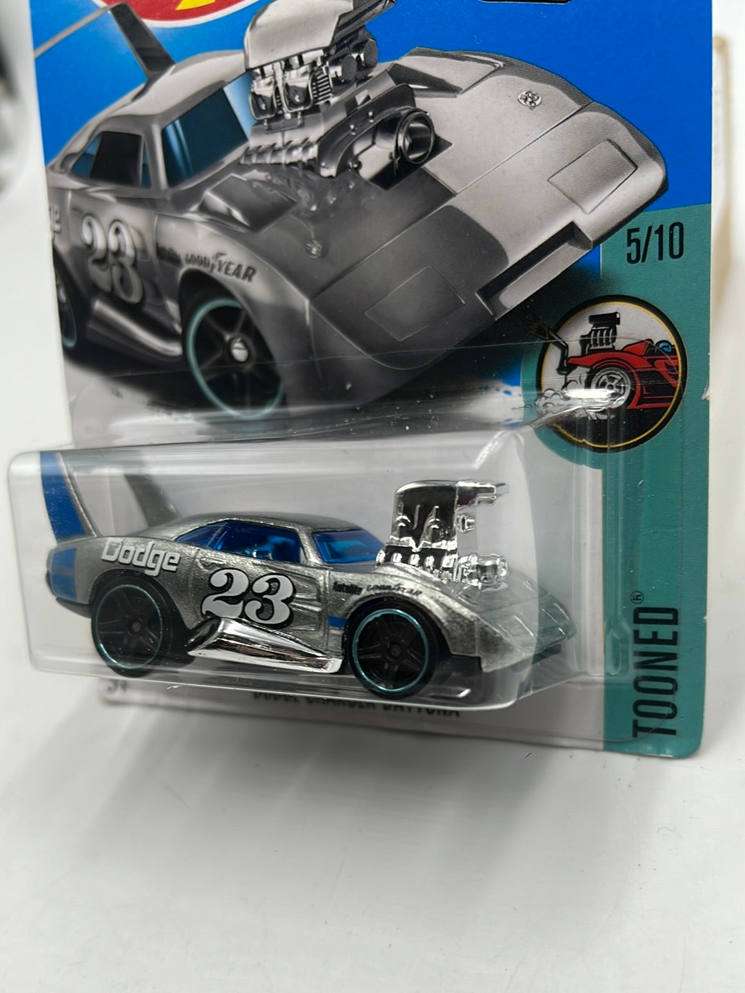 2017 Hot Wheels Zamac Dodge Charger Daytona #4 143E