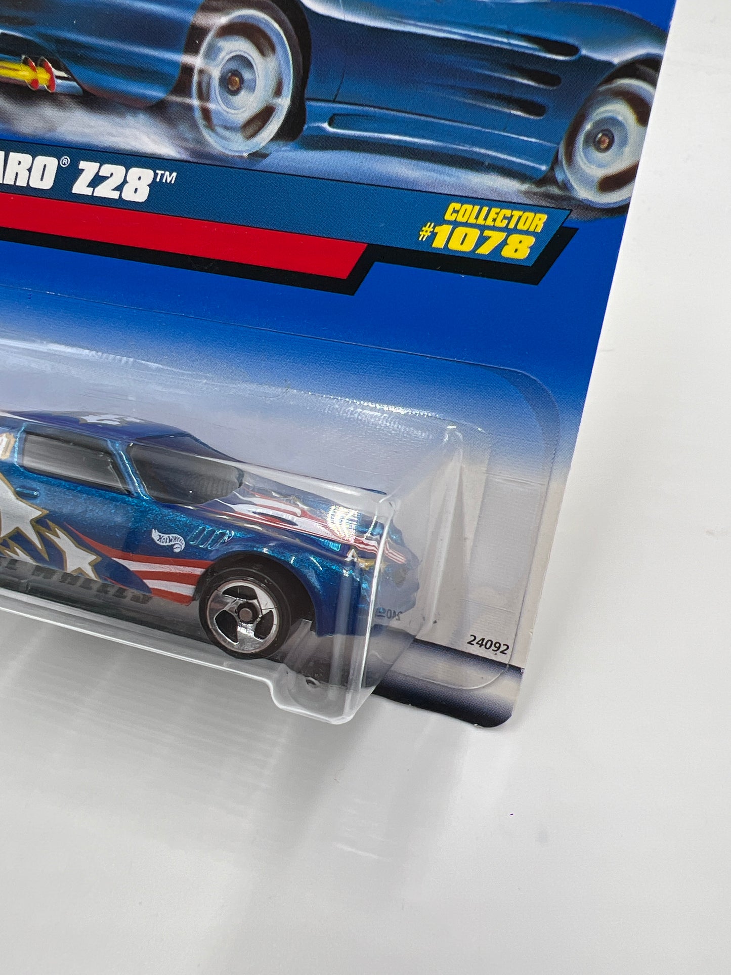 1999 Hot Wheels Collector #1078 Camaro Z28 Blue 7i