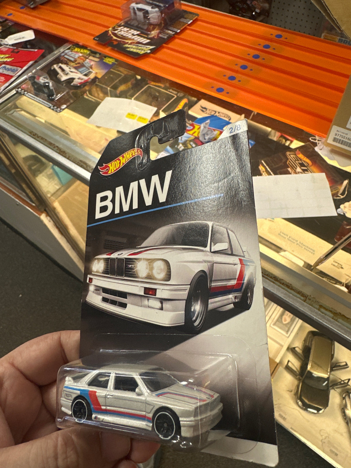 Hot Wheels BMW Series #2 92 BMW M3 White Walmart Exclusive 153C