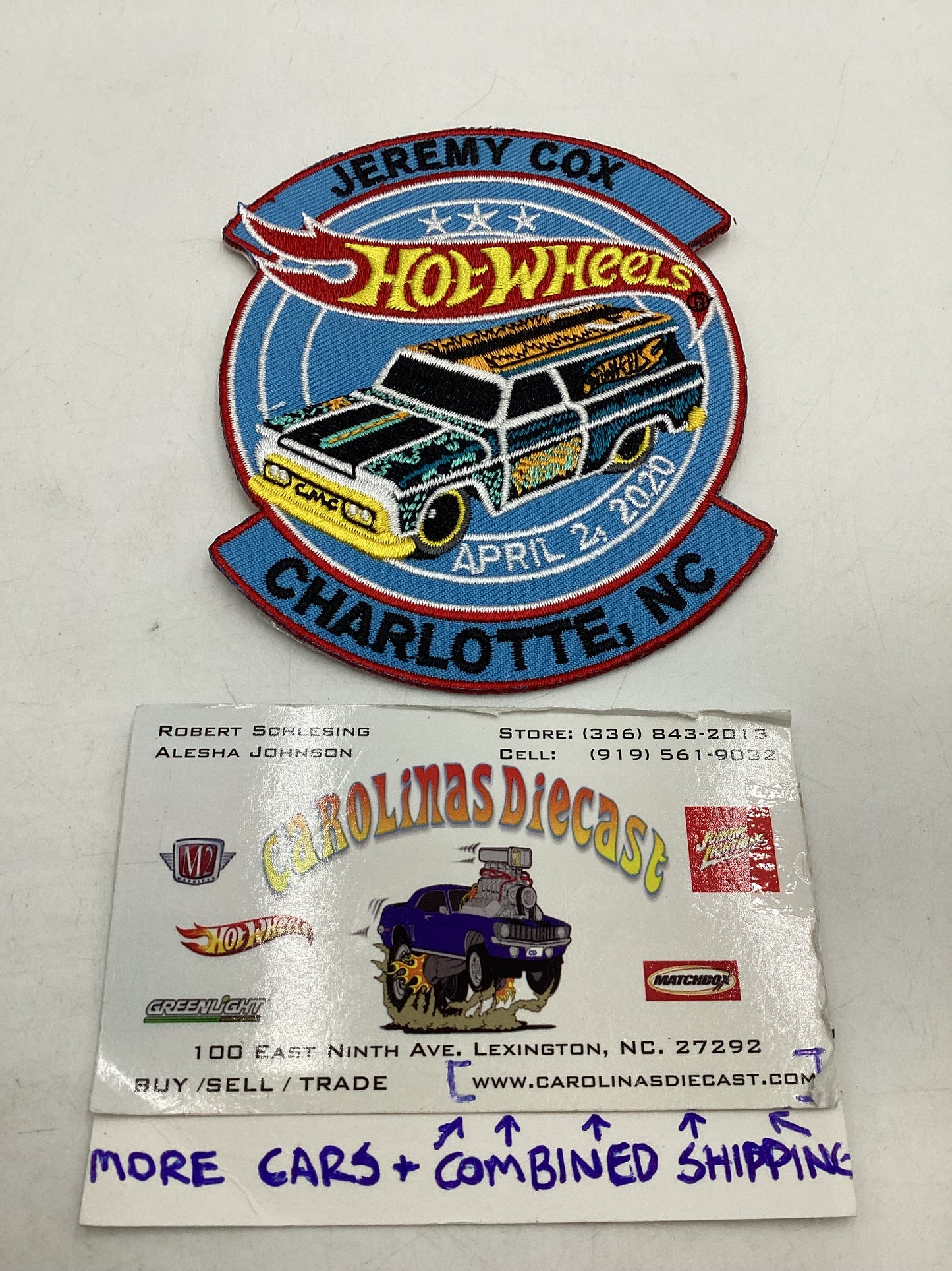 Hot wheels 2020 20th Nationals Charlotte NC Dinner 64 GMC Panel Truck Patch