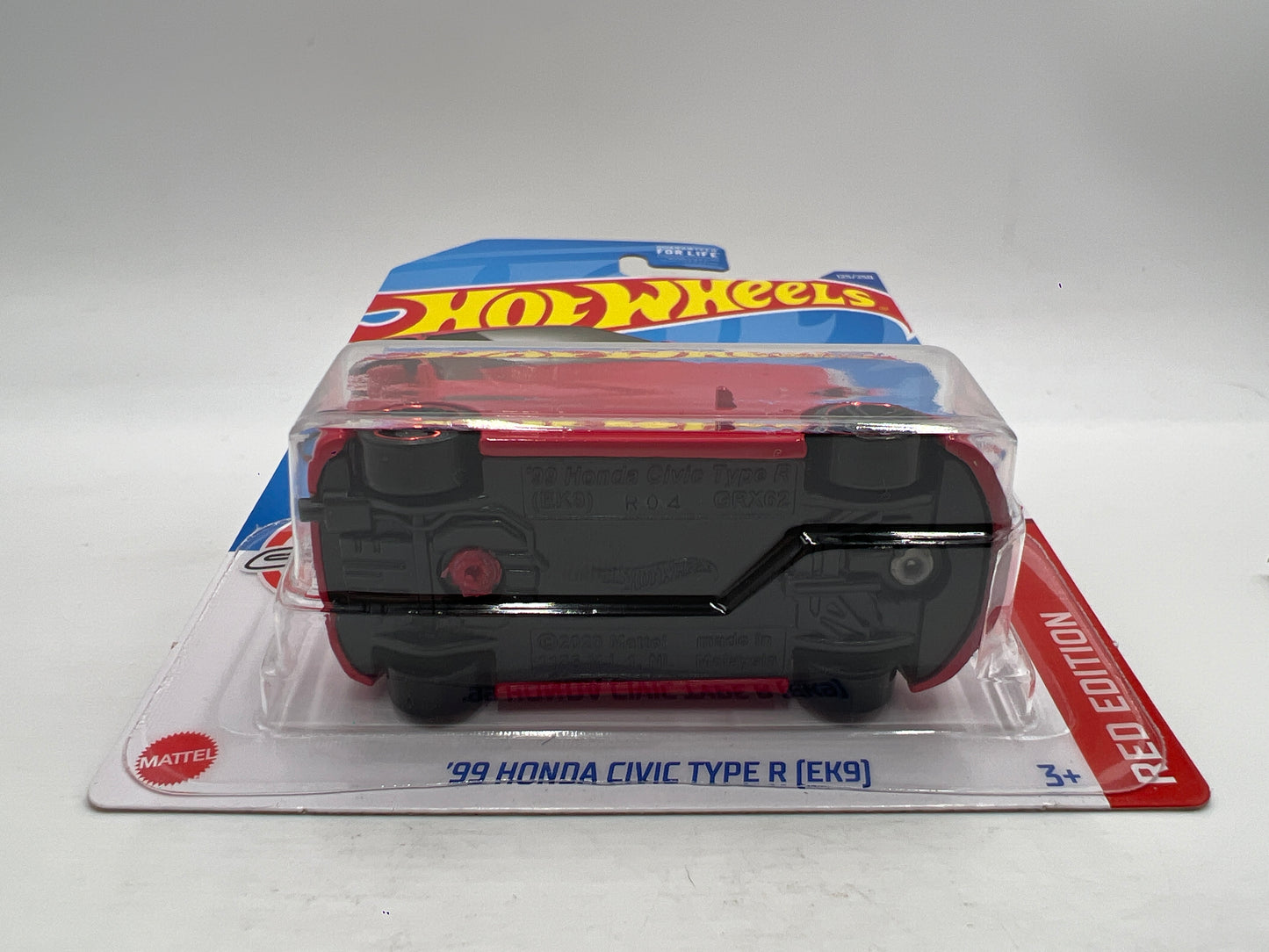 2021 Hot Wheels Target Exclusive Red Edition #125 99 Honda Civic Type R EK9 Red W/Protector
