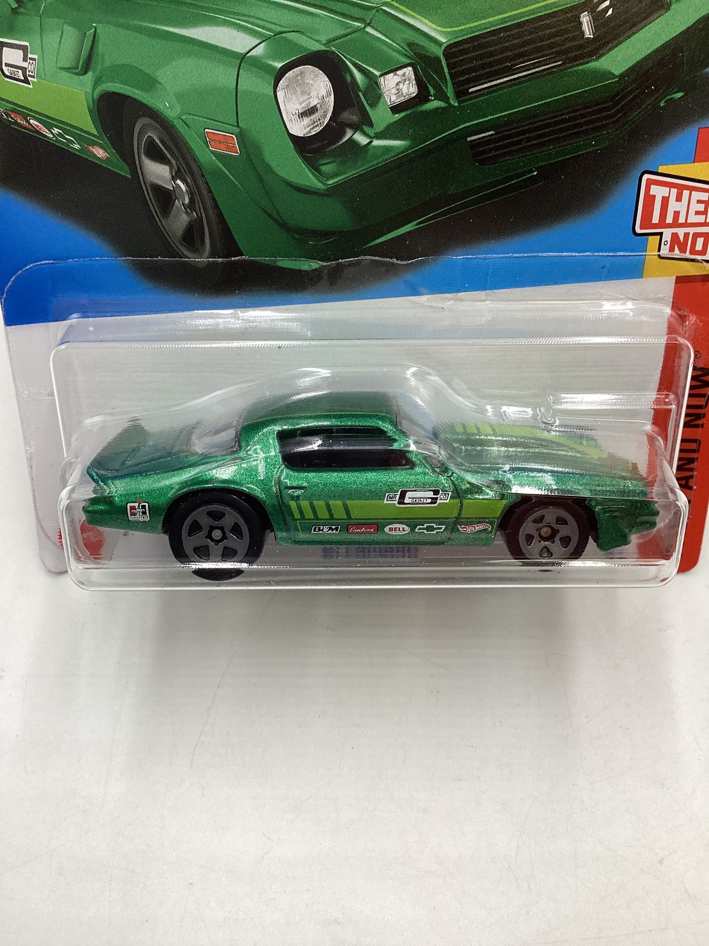 2022 Hot wheels #248 Green 81 Camaro 14H