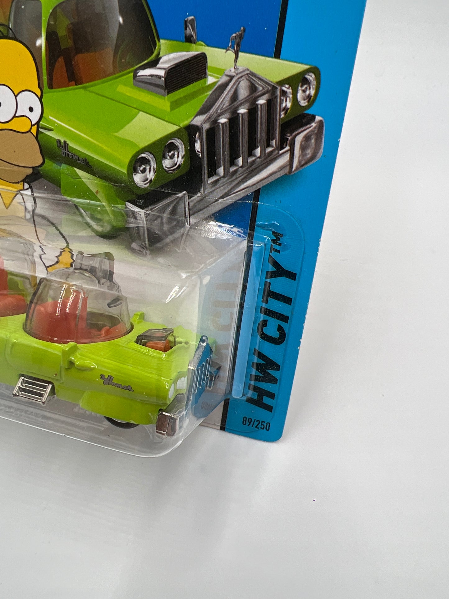 2014 Hot Wheels City #89 The Simpsons The Homer Green