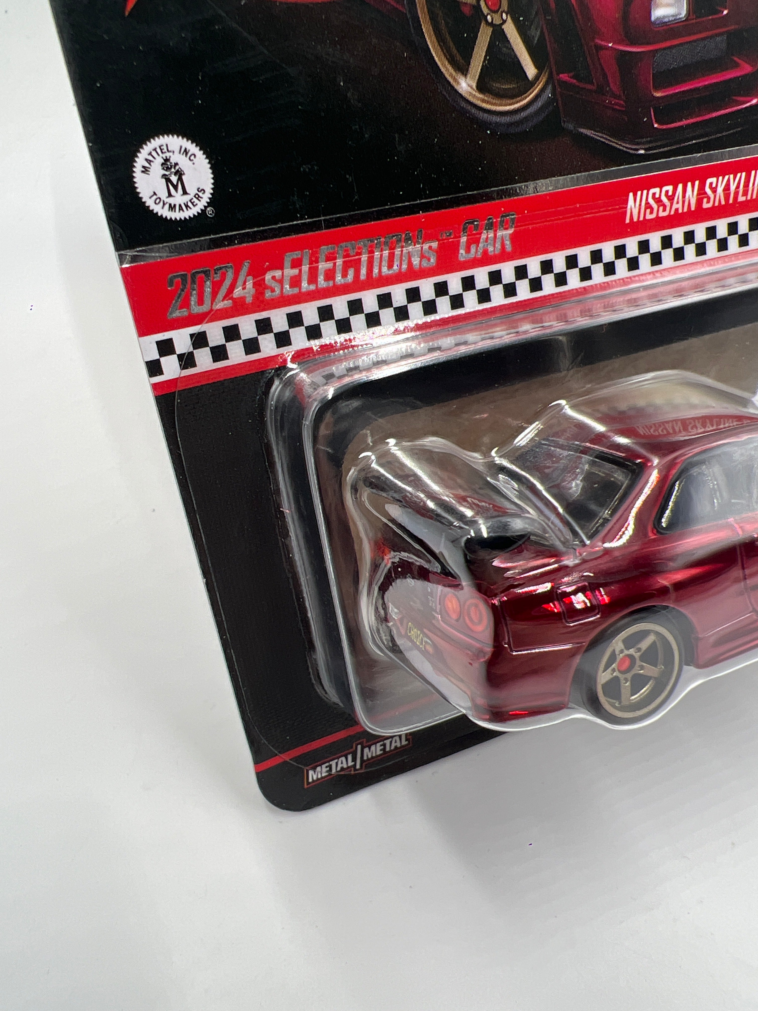 2024 Hot Wheels RLC sELECTIONs Car Nissan Skyline GT-R BNR34 Red W