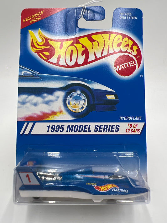 Hot Wheels 30 Years 1995 Authentic Commemorative Replica Model Series Hydroplane Blue SR
