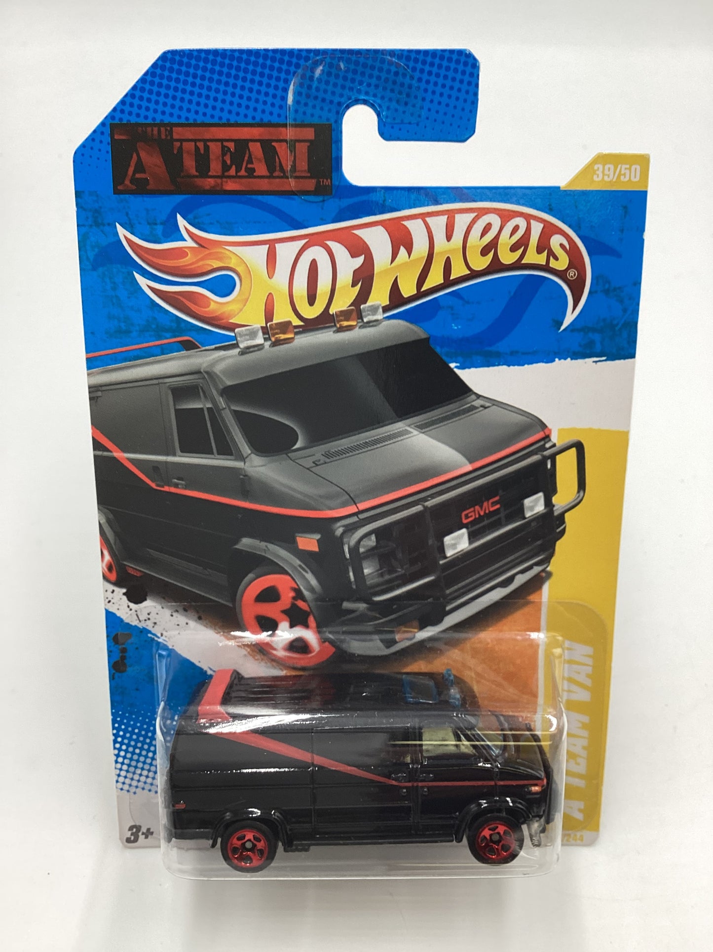 2011 Hot wheels #39 A Team Van Black with protector