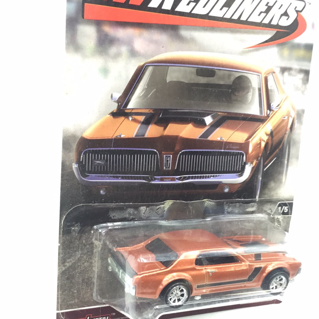 Hot wheels car culture HW Redliners 1968 Mercury Cougar #1 HH3