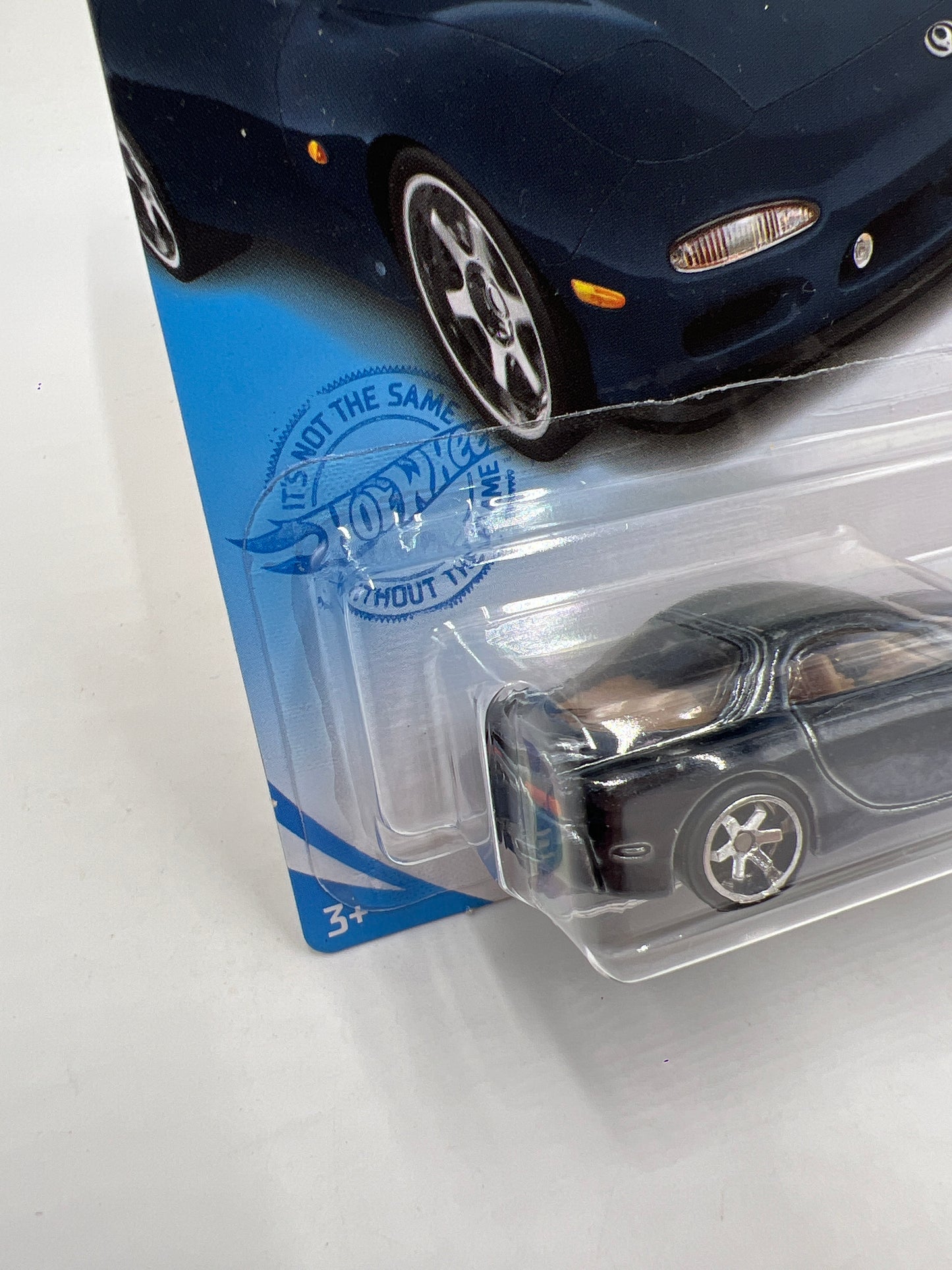 2021 Hot Wheels Super Treasure Hunt #88 95 Mazda RX-7 Black W/Protector