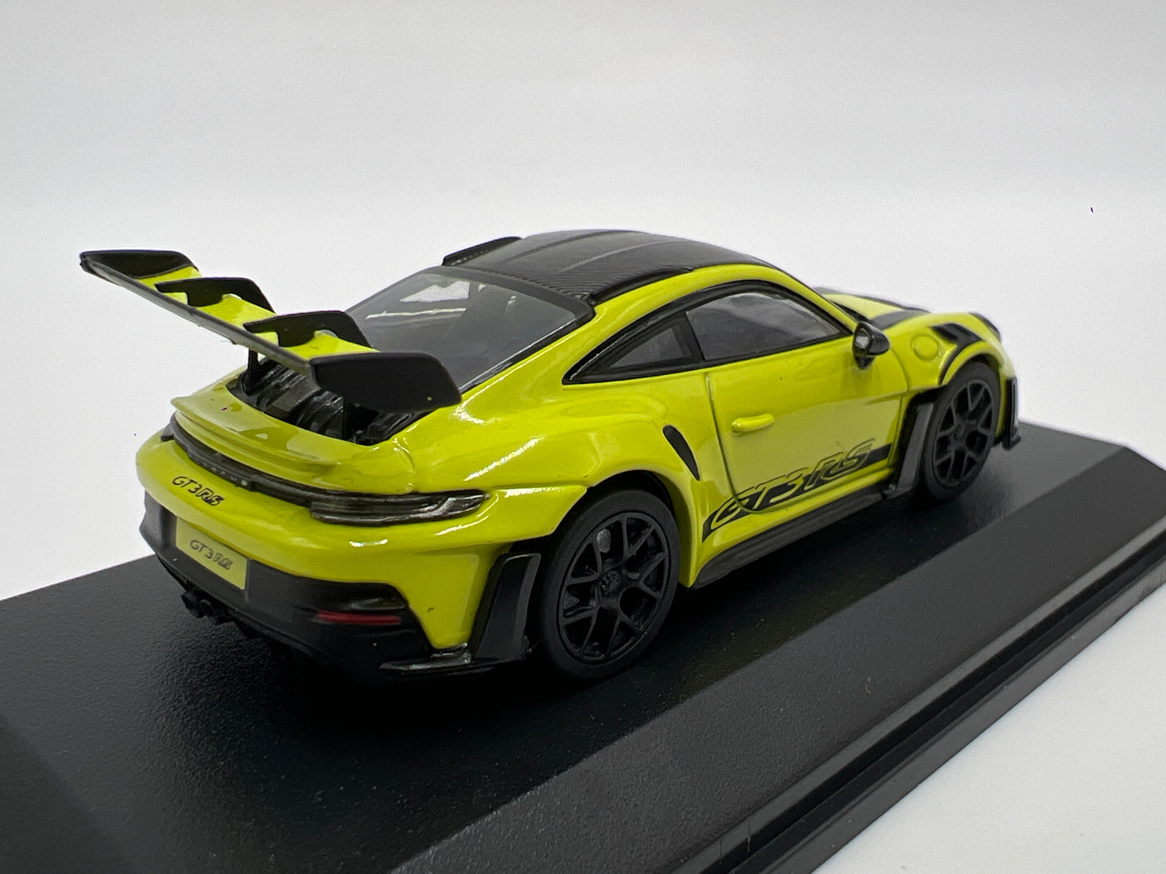 Minichamps 64 x Tarmac Works 1/999 Porsche 911 992 GT3 RS Acid