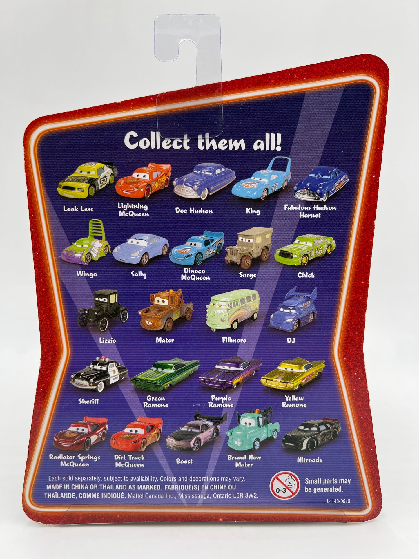Disney Pixar Cars Supercharged Dirt Track McQueen 138D