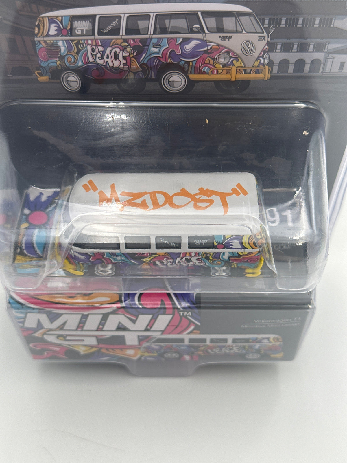 Mini GT #1191 Mizu Diecast Volkswagen T1