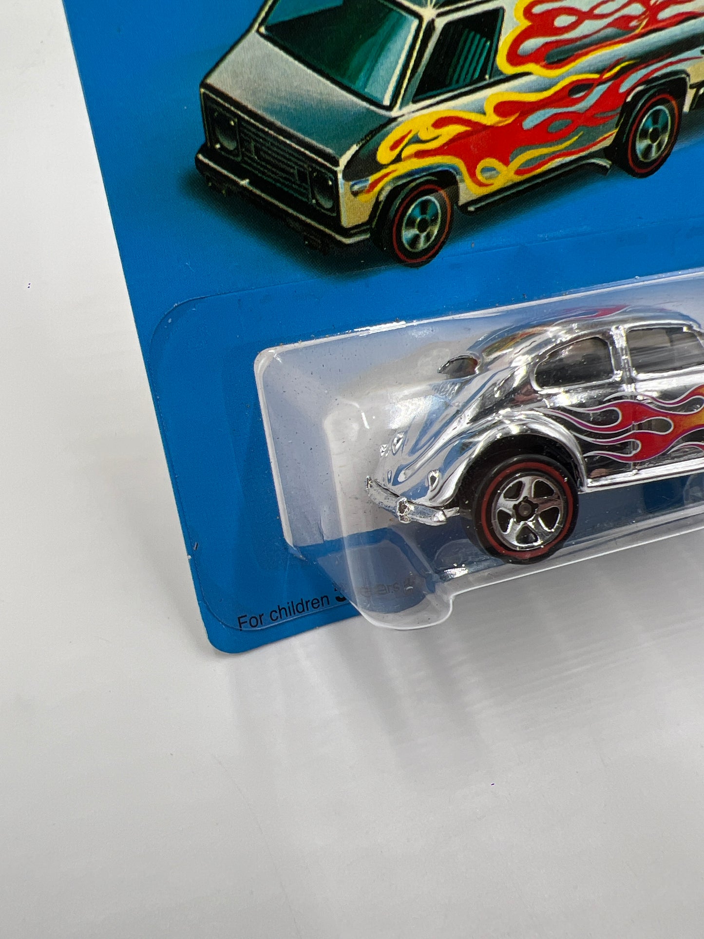 2006 Hot Wheels Super Chromes VW Bug W/Protector