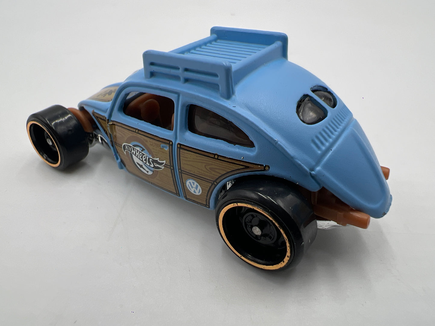 2023 Hot Wheels Mystery Models Series 2 #3 Chase Custom Volkswagen Beetle Blue