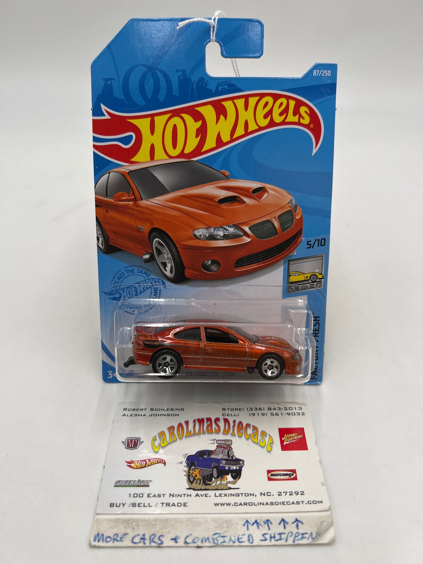 2021 Hot Wheels Factory Fresh #87 06 Pontiac GTO Orange 37F