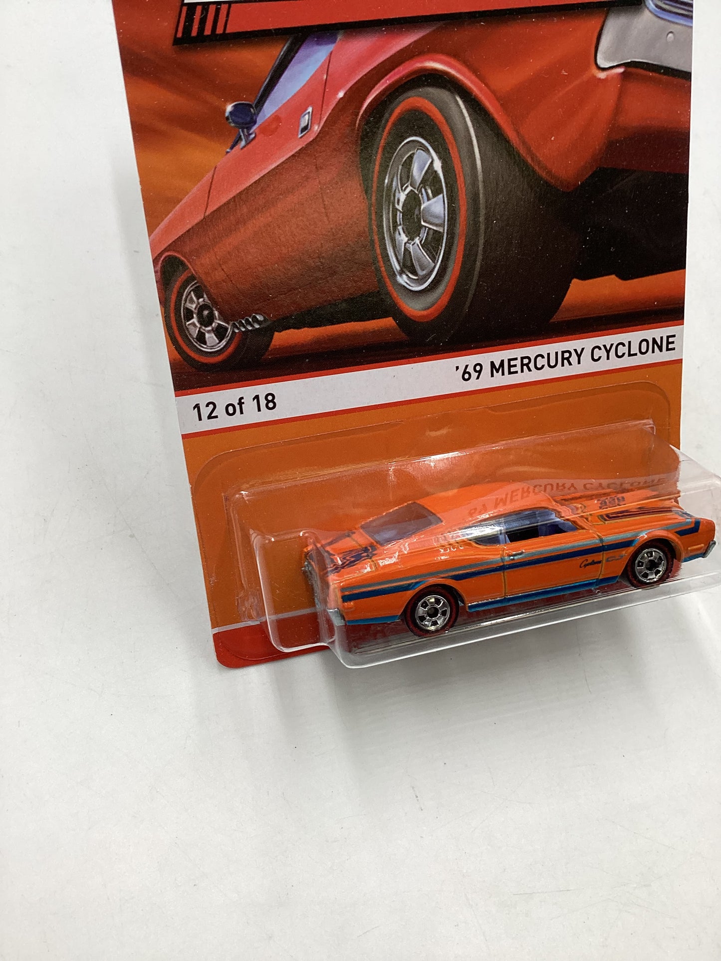 Hot wheels 2016 Redline 12/18 69 Mercury Cyclone 158D