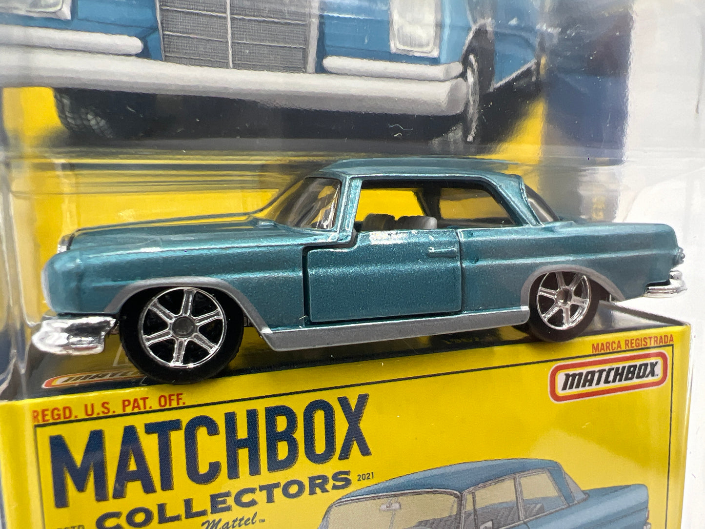 Matchbox Collectors #15 1962 Mercedes-Benz 220 SE Blue 169P