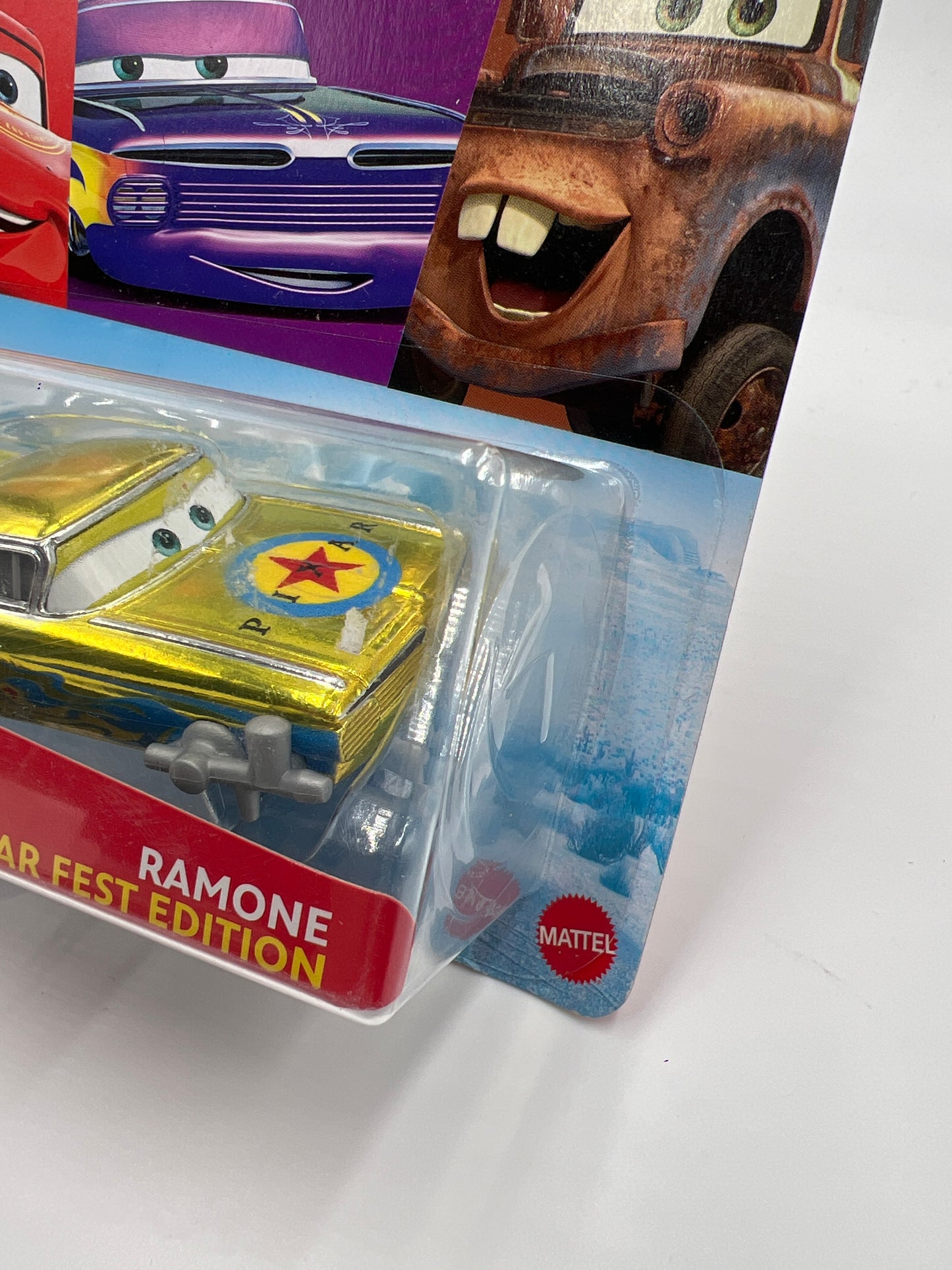 Disney Pixar Cars Pixar Fest Edition Ramone Gold 141B