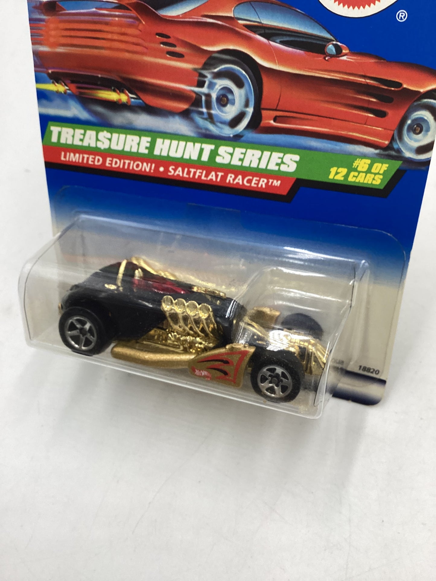 1998 Hot Wheels Treasure Hunt 6/12 Saltflat Racer #754 277K