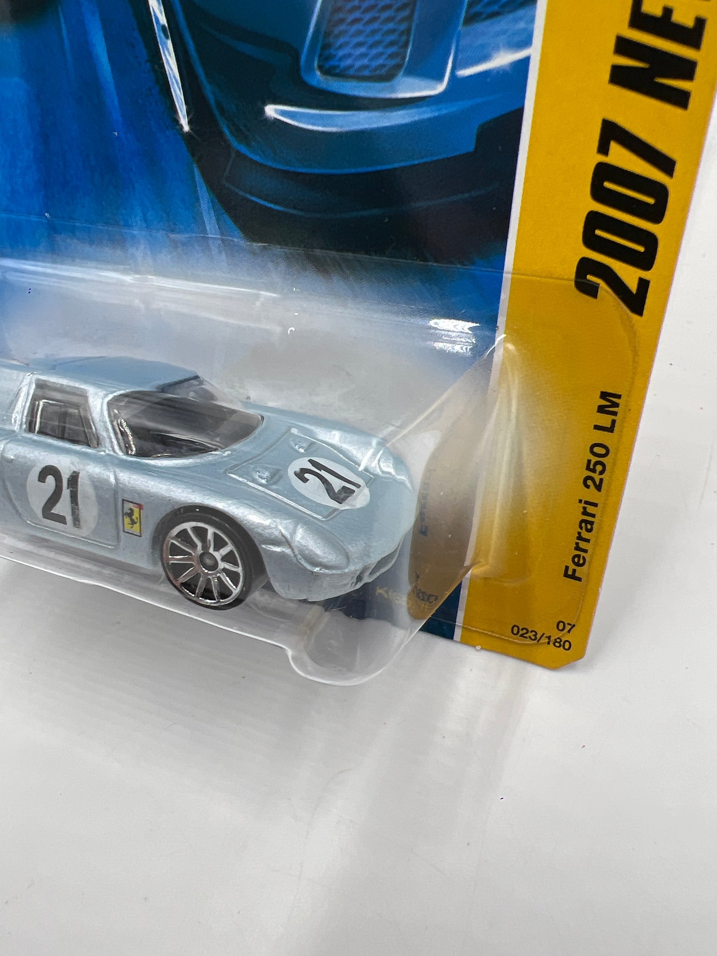 2007 Hot Wheels New Models #023 Ferrari 250 LM Blue/Silver