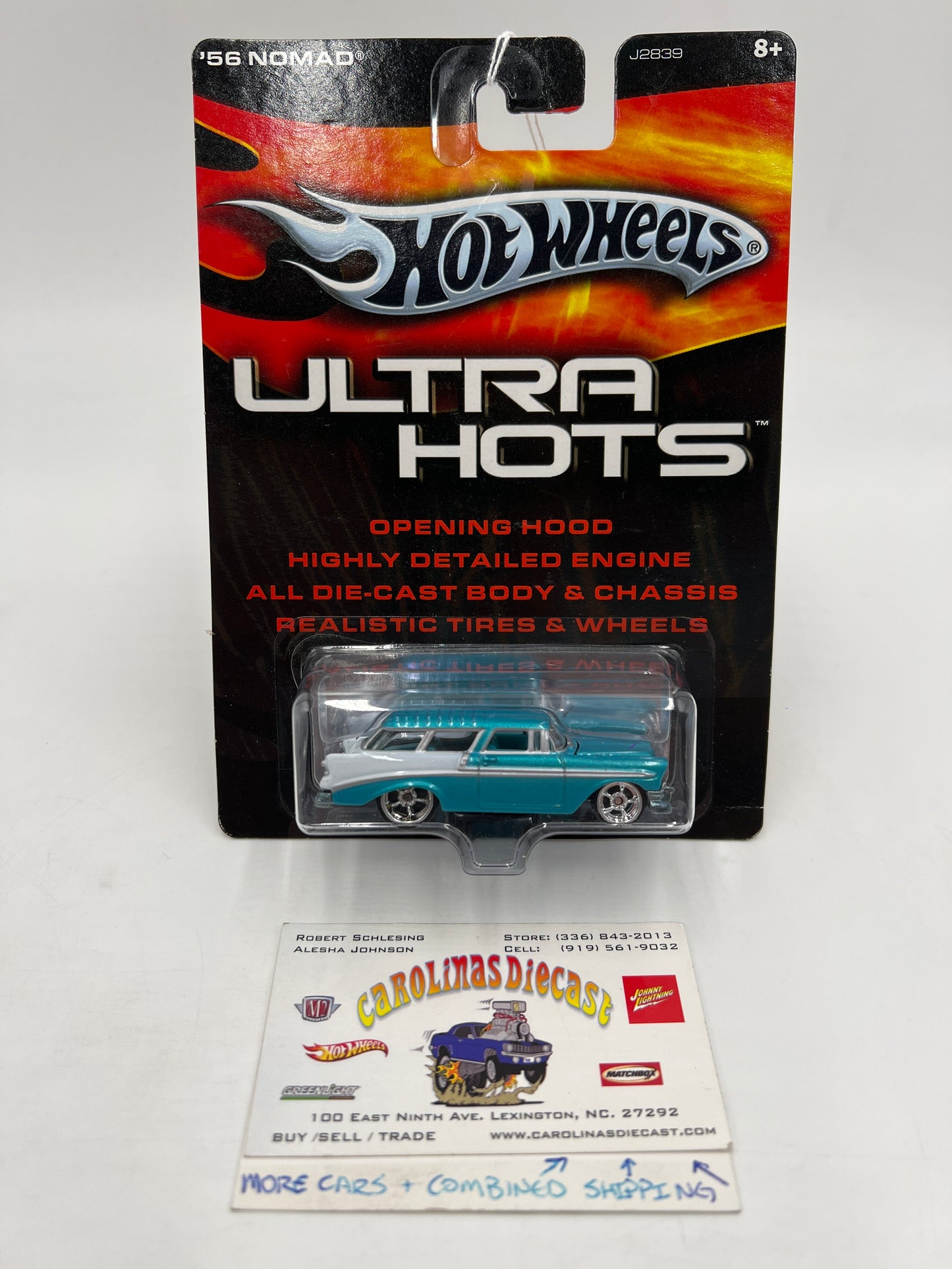 Hot Wheels Premium Ultra Hots 56 Nomad Blue 245E
