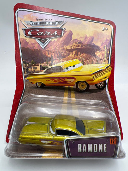 Disney Pixar The World Of Cars #12 Ramone Gold 139H
