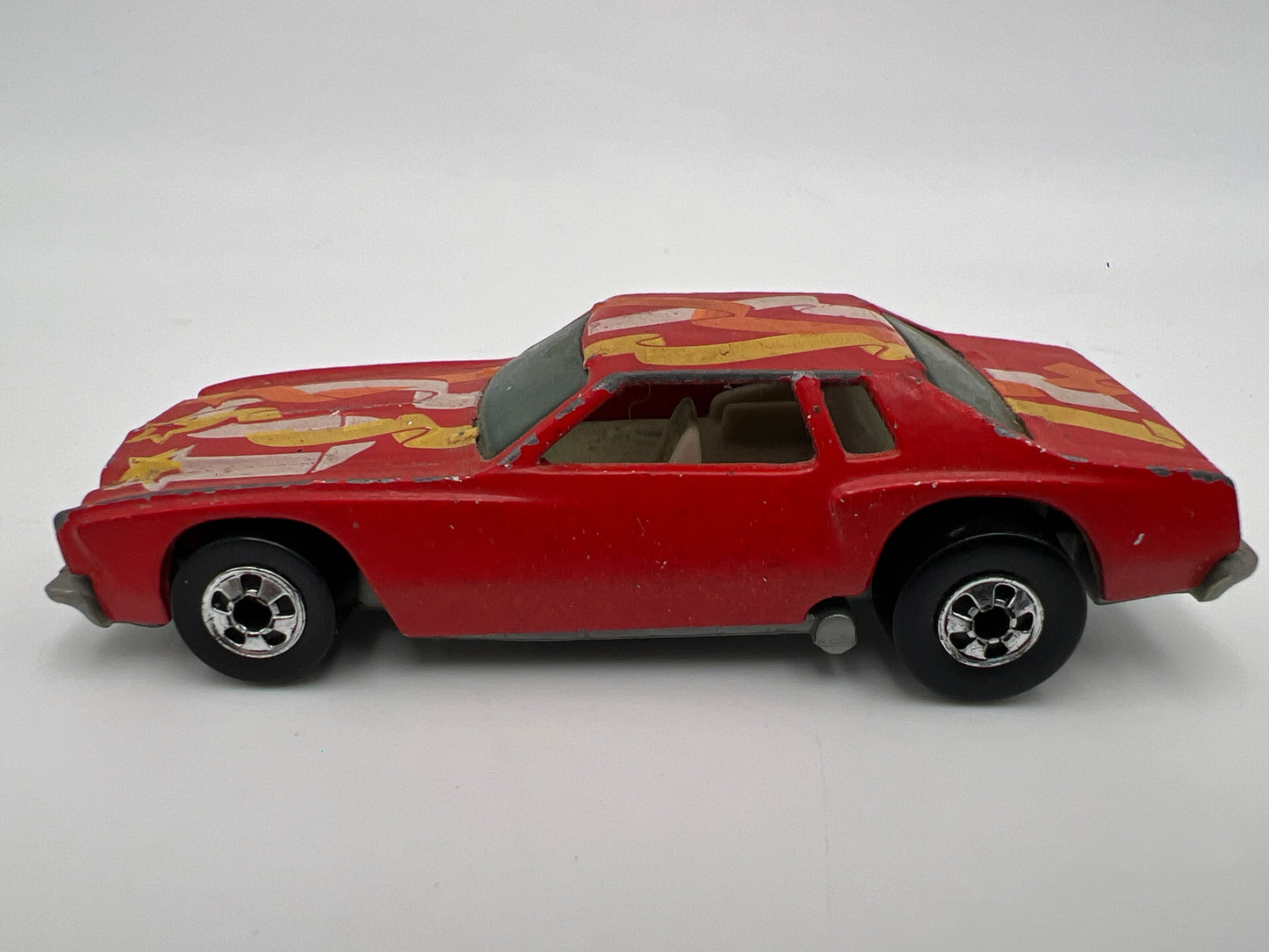 1983 Hot Wheels Blackwall Speed Machines Lowdown Monte Carlo Red Loose