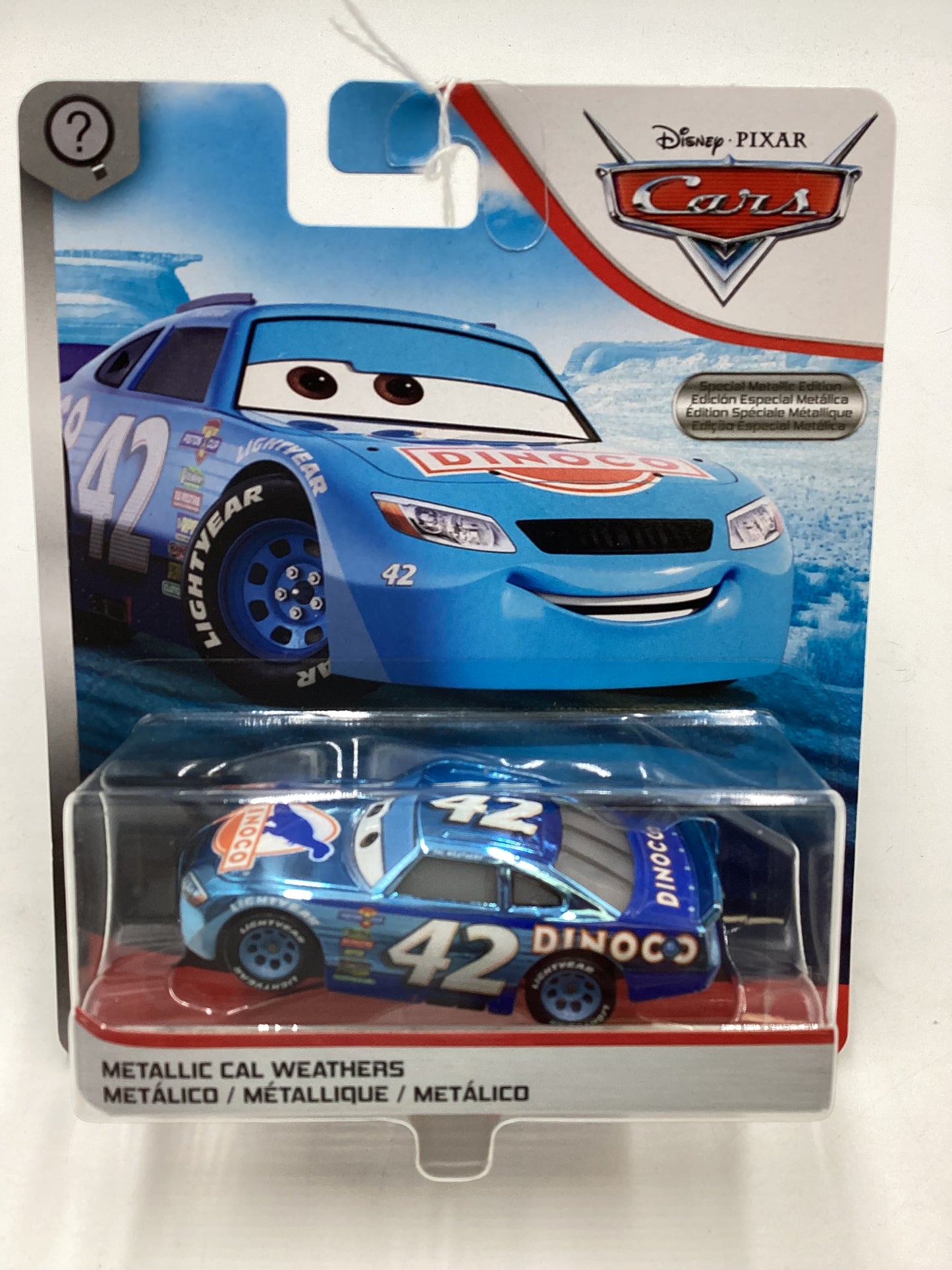 Disney Pixar Cars Scavenger Hunt series Metallic Cal Weathers