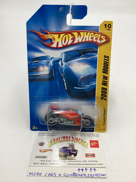 2008 Hot Wheels New Models #10 Canyon Carver Orange 111i