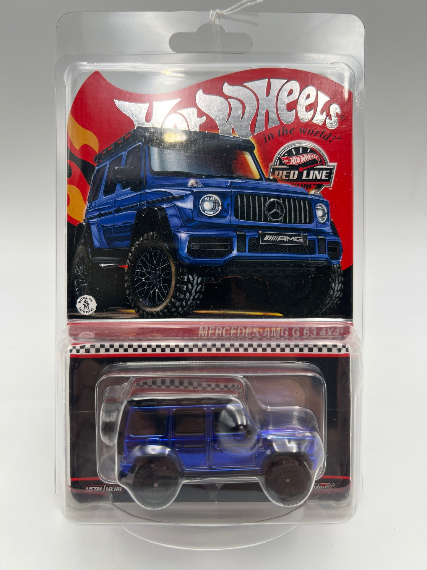 2024 Hot Wheels RLC Mercedes-AMG G 63 4x4 Blue W/Protector