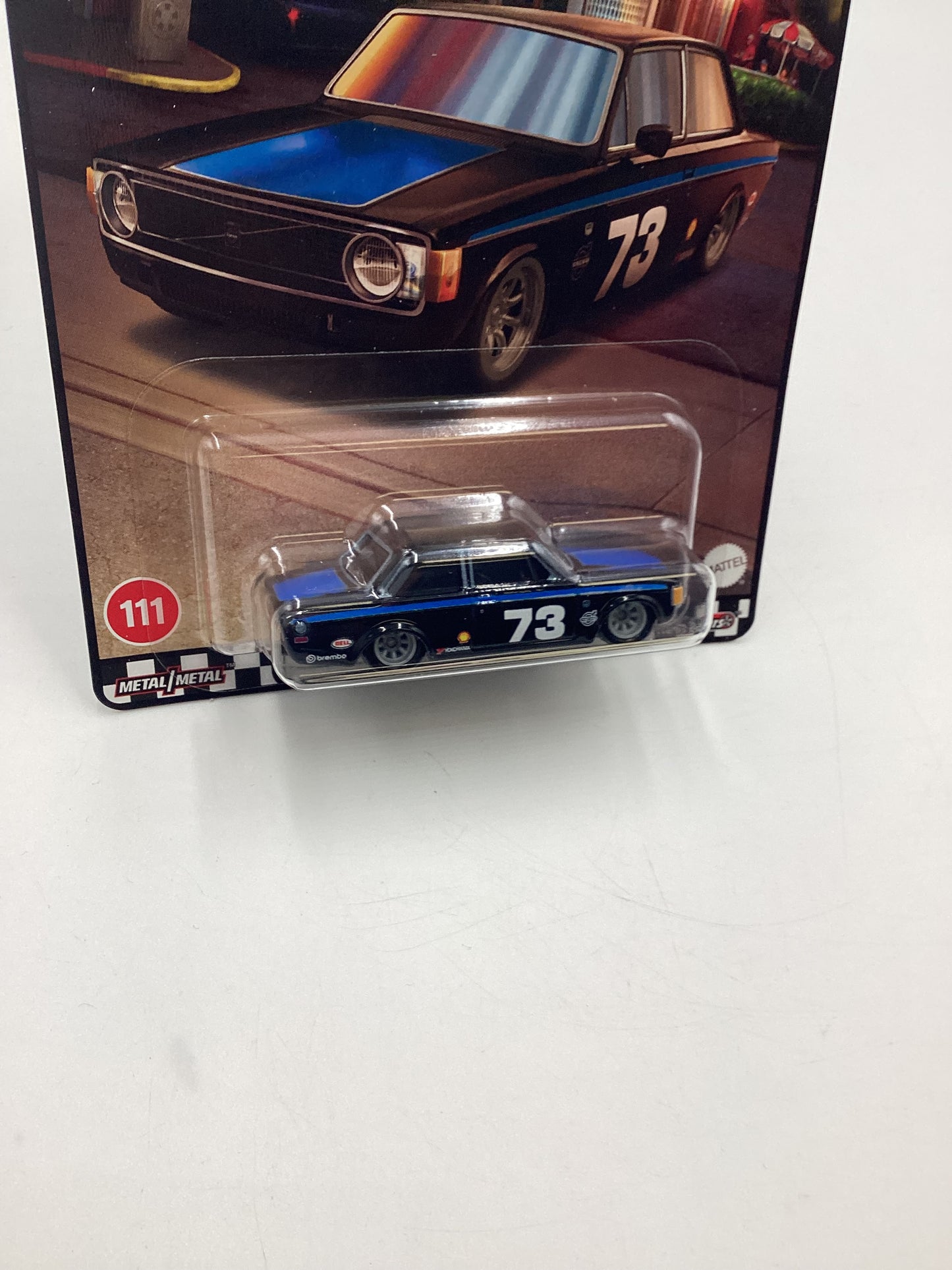 2024 Hot Wheels Premium Boulevard #111 73 Volvo 142 GL Black 262C